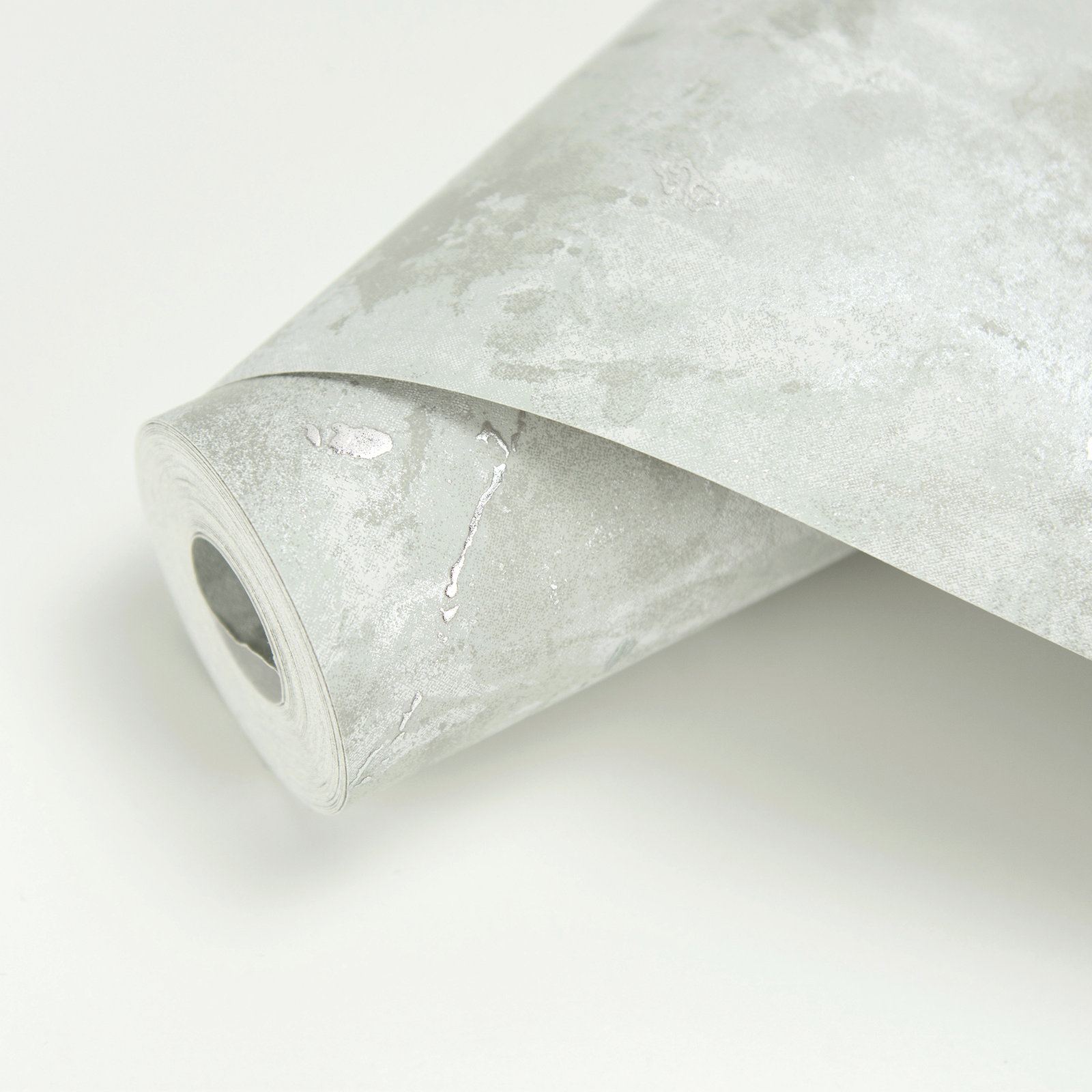 Aruba Marble Wallpaper, Silver