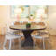 Newport Round Solid Oak Dining Table-21514316