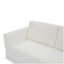 Canapé-lit pliant convertible 2-en-1, canapé-lit en velours côtelé moderne avec 2 * coussins, canapé-lit modulaire sans dossier avec lit escamotable Futon, canapé-lit modulaire pliable pour le salon beige-57595060