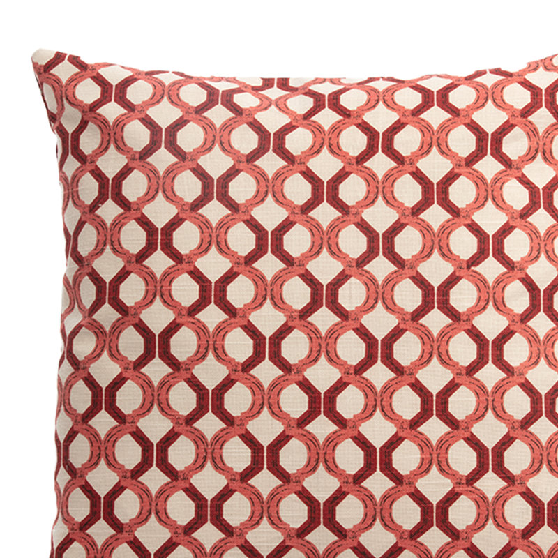Geometric Reversible Throw Pillow