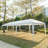 30 Ft. W x 10 Ft. D Metal Vault Gazebo