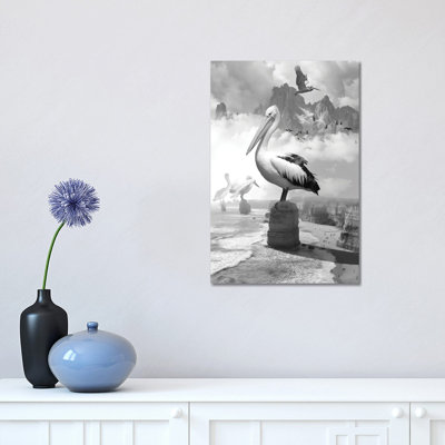 Giant Pelicans Peak by David Loblaw - Wrapped Canvas Print