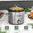 2QT Small Slow Cooker With 3 Heating Settings-119231975