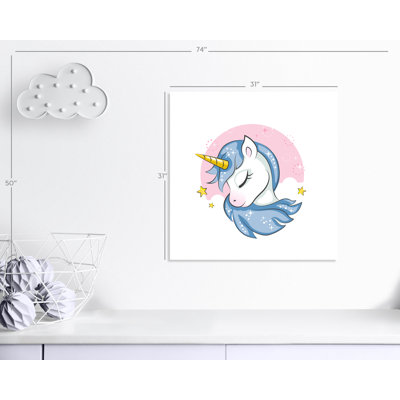 Impression sur papier Sparkly Unicorn