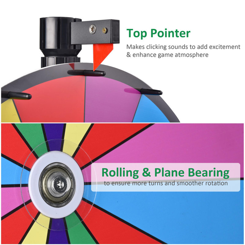 Roue Fortune WinSpin, 24 po - double usage