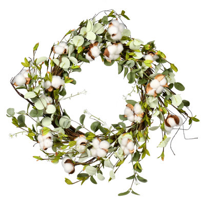 Faux Pine Polyester 24'' Wreath