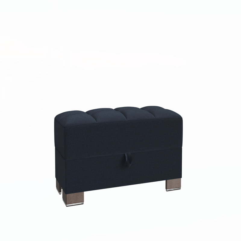 REPOSE-PIEDS, Chenille bleu foncé