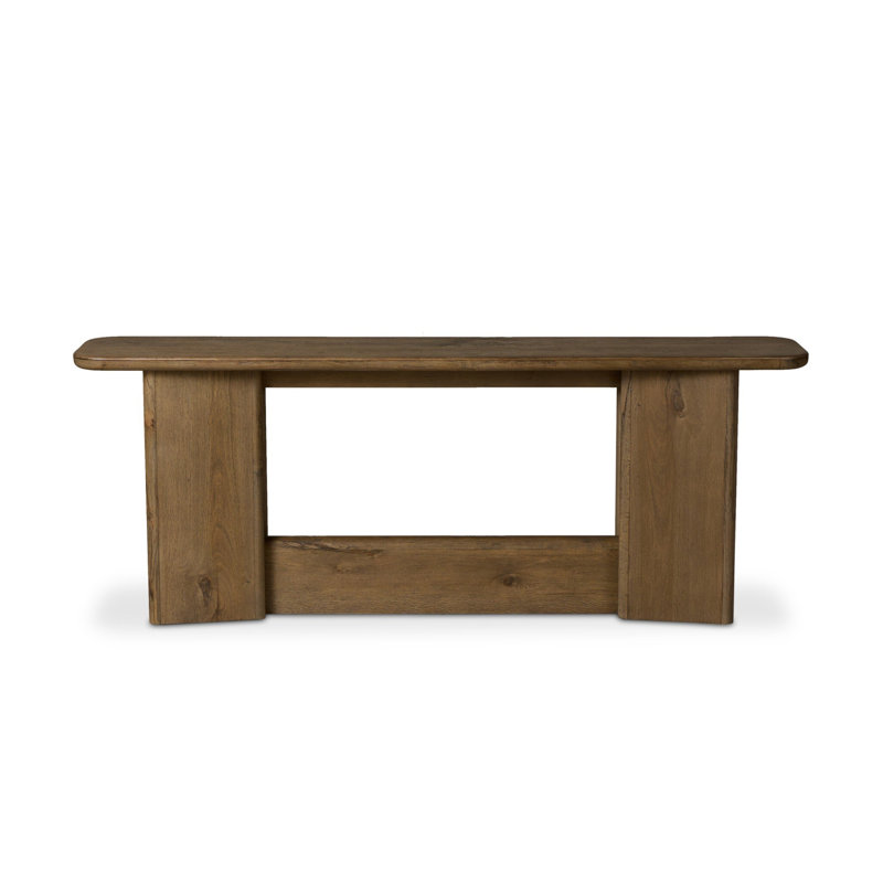 Nadine Console Table, Toasted Oak Veneer
