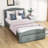 Gloriana Twin Low Profile Storage Platform Bed-551541448