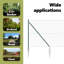 Vidaxl Welded Wire Fence With 7 Spike Posts Steel-114858146-114858147