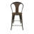 Eleanor-Rose Counter Stool with Metal Frame