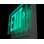 NICOR Lighting Aluminum Edge Lit LED Exit Sign