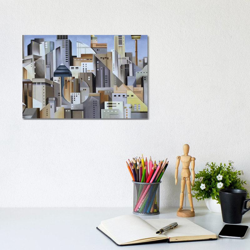 Composition Looking East by Catherine Abel - Wrapped Canvas Print, 20.32 cm H x 30.48 cm W