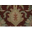 Élégance florale intemporelle: tapis à motif classique rouge 2 x 3