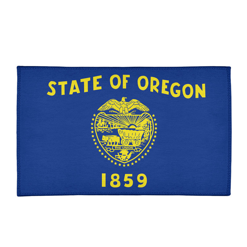 Tapis bleu de chenille oregon, Rectangle 2 pi x 3 pi