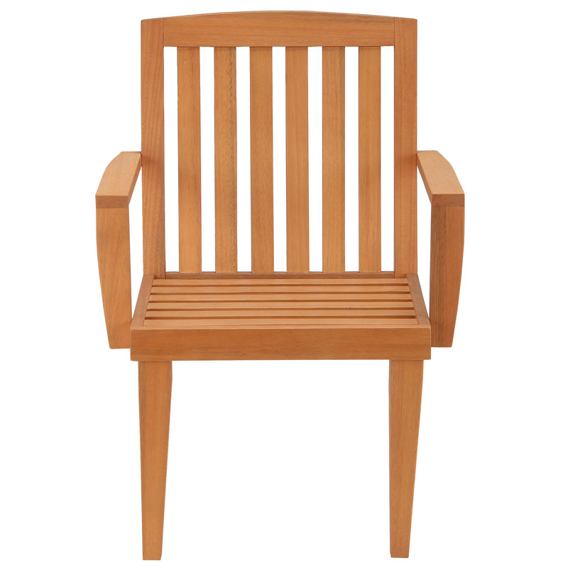 Chaise de terrasse avec coussin Antonietti, Beige