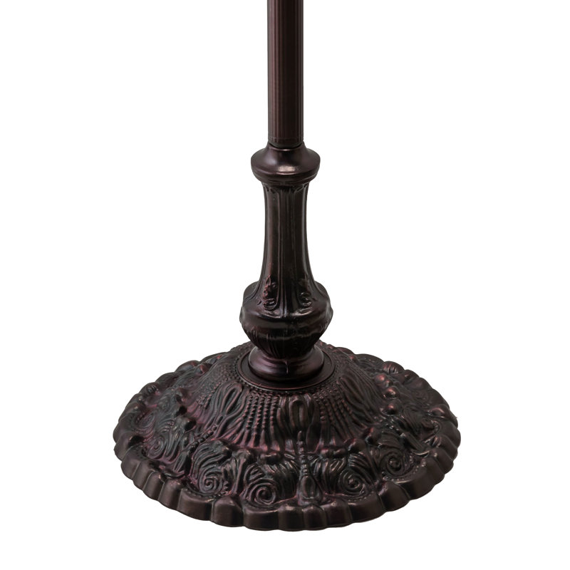 Brackin Floor Lamp, Gray/Pink