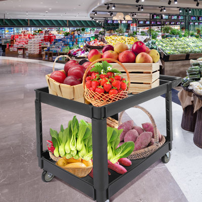 84.4cm H x 64.8cm W Utility Cart