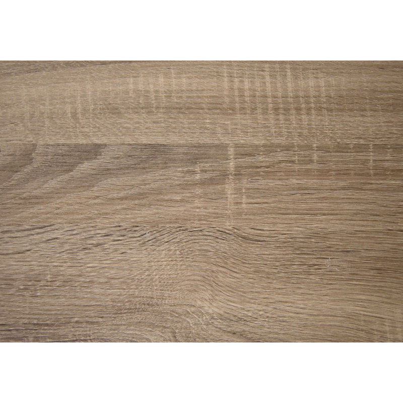 Bibliothèque transitionnelle à 4 niveaux avec tablettes en bois - ajoute de la chaleur H 62 "stratifié brun