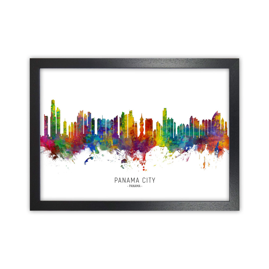 Panama City Skyline by Michael Tompsett - Print