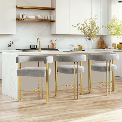 Ensemble de 3 tabourets de bar Dollie