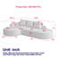 Canapé modulaire en L 108,5 po Chenille-270129483-270129525