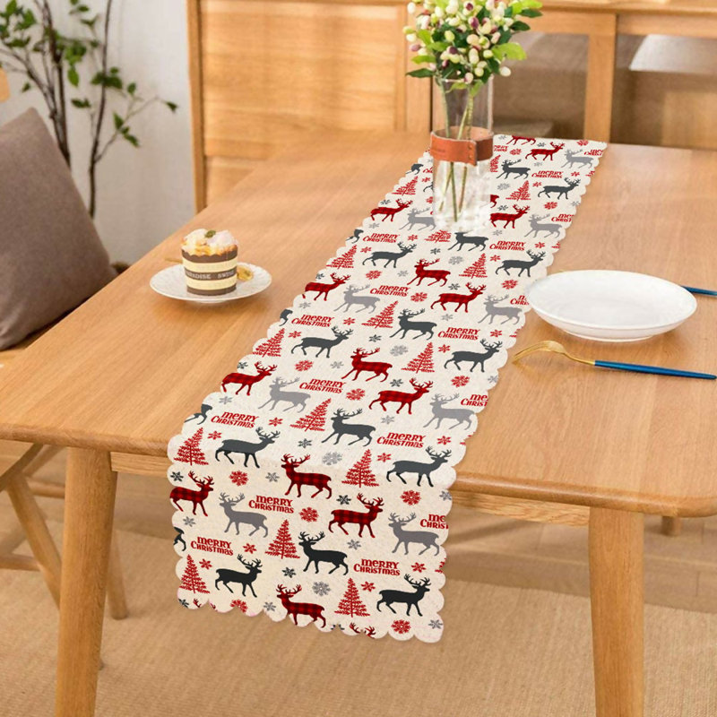 Christmas and Holiday Table Runners - Colorful and Festive, Great for Holiday