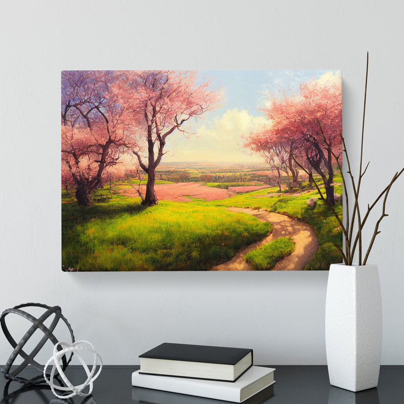 Stunning Spring Forest - Wrapped Canvas