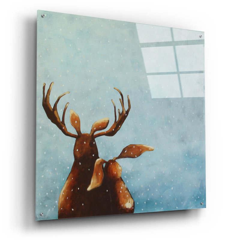 «Friends» par Lucia Stewart, H 36 po x l 36 po x P 0,2 po