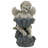Sitting Cherub with Shell Garden Statue