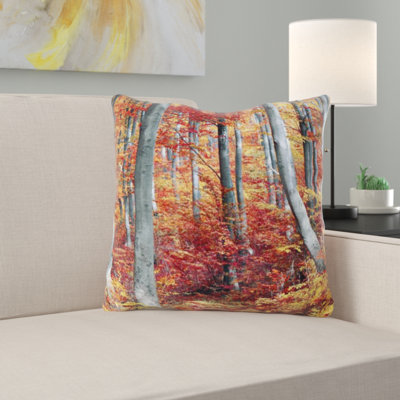 Microsuede Throw Pillow