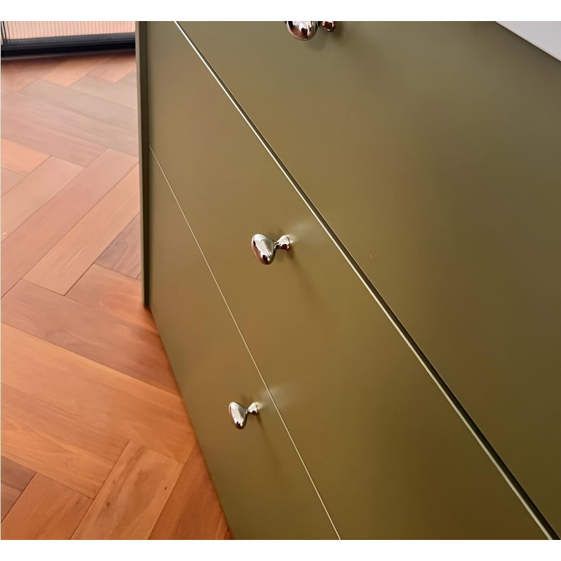 Poignée en laiton, poignée d'armoire à un trou