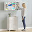 W H Medicine Cabinet Mirror