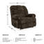 Fauteuil inclinable mural Geovanna Zero-88302497