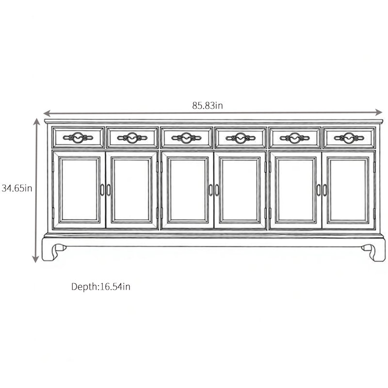 High-End Large-Capacity Sideboard
