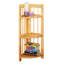 Modern Wood Corner Bookcase