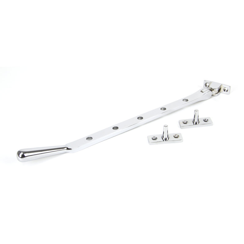 Newbury Stay Door Accessory, Polished Chrome