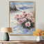 Pivoines de Hartland en hiver dans les pâturages neigeux III - pivoines, art mural