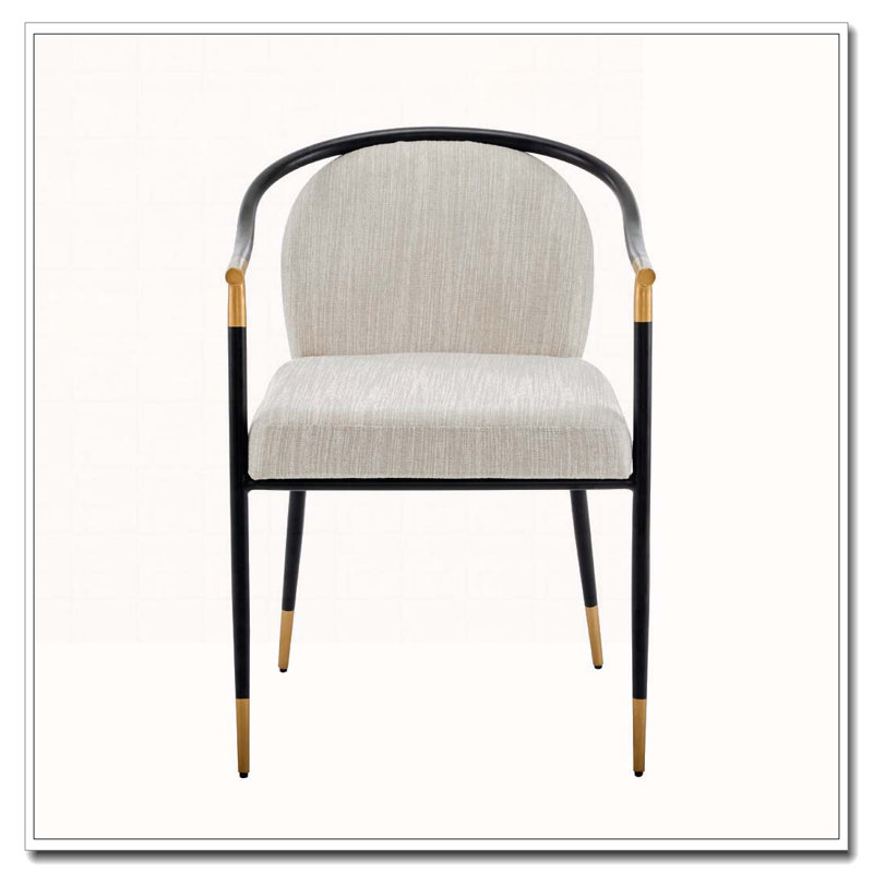 Chaise rembourrée, Beige