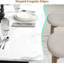 Table de salle à manger Rustic Wave Edge pour 6-8, plateau en panneau de fibres à densité moyenne avec structure en métal-1959162259-1959162262-1959162250