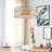 Crystal Drum Chandelier (Gold)