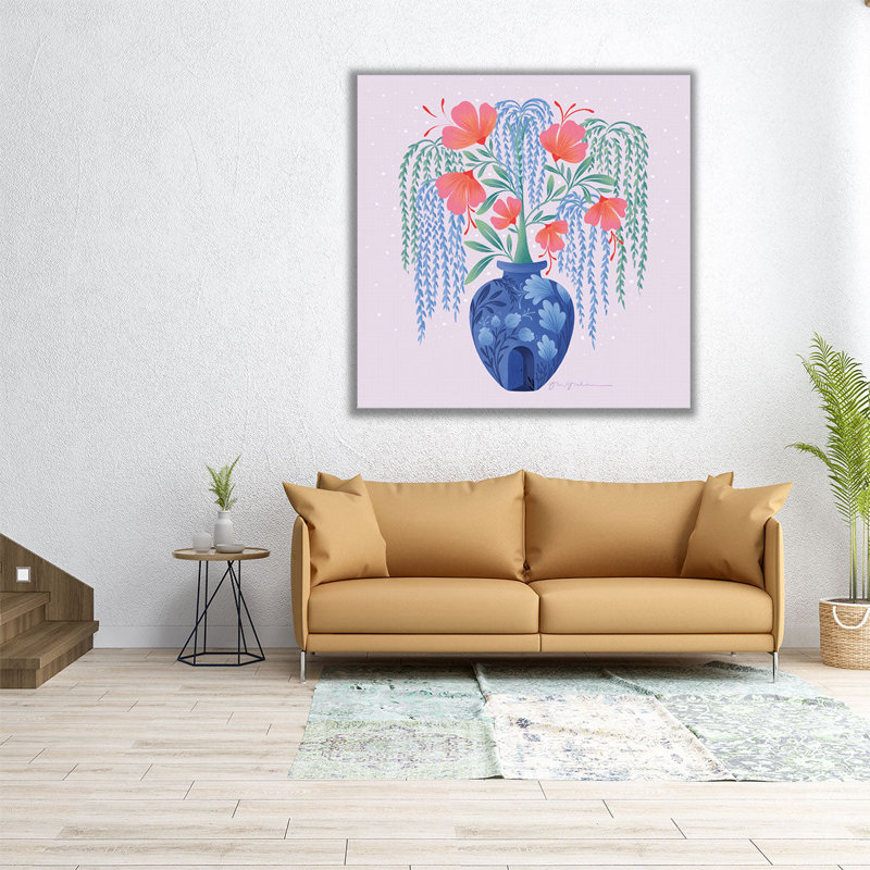 «Whimsical Arrangement», reproduction d'art sur toile, H 30 po x l 30 po