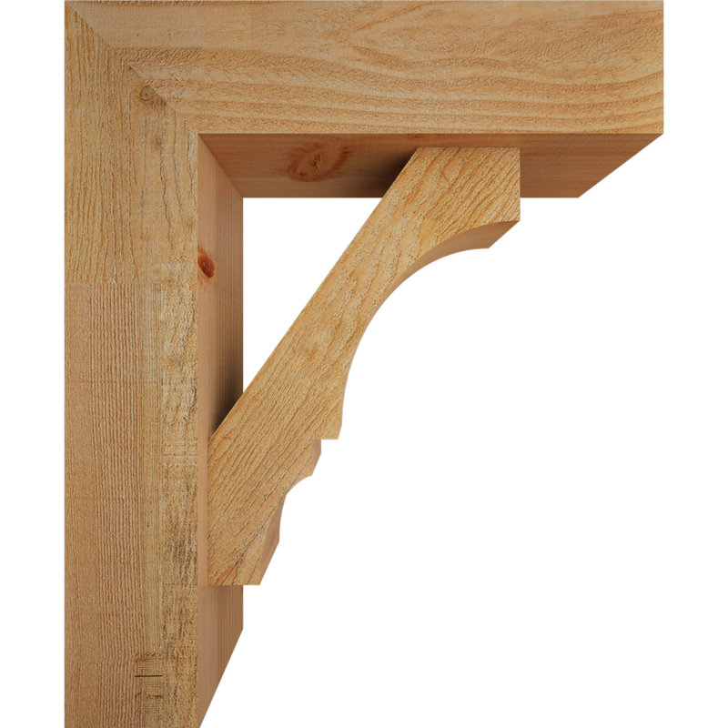 Support de bloc Balboa avec entretoise décalée, 22 X 18, Sapin Douglas de l 6 po (scié brut)