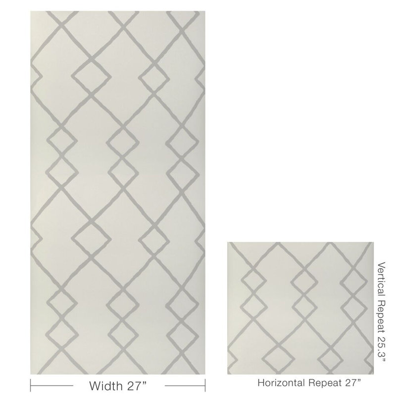 Geo Graphica Wp - Stone, Gray