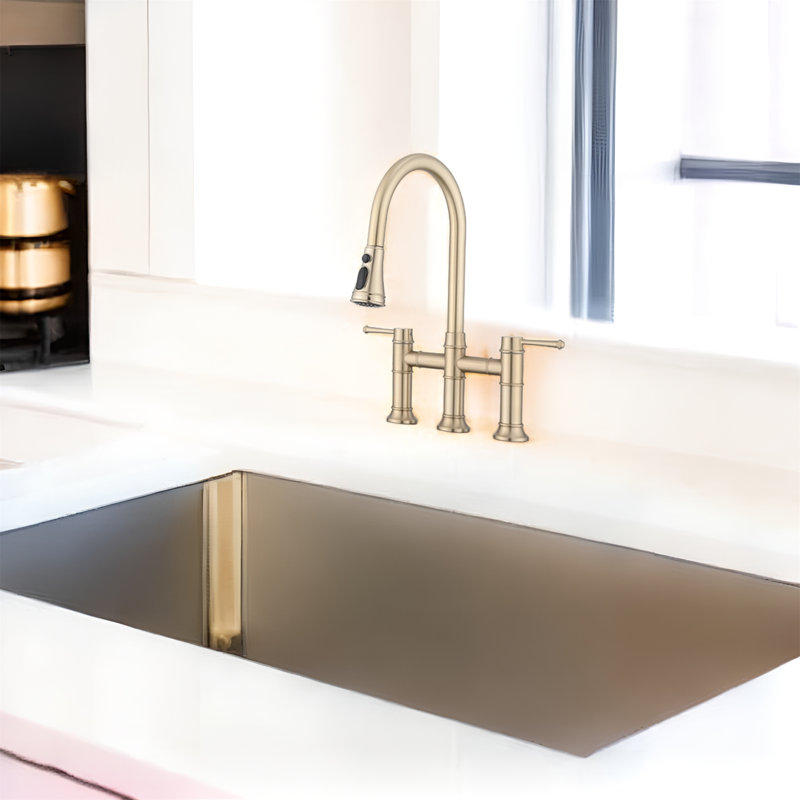 MONSFEST Pull Down Kitchen Faucet