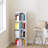 Rotating Bookshelf Tower, 360° Spinning Bookcase Lazy Susan, Revolving Round Carousel For Book Storage, Vertical Turning Spiral Corner Organizer-109334440