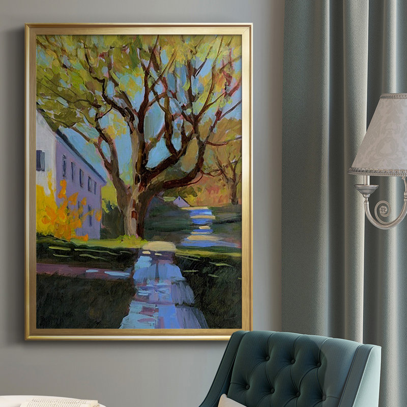 Spring In New England sur papier, Or, H 24,5 po x l 18,5 po x P 1 po