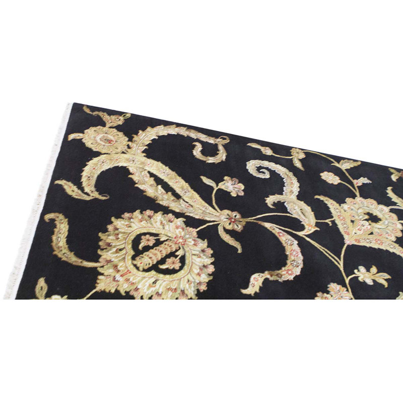 Wool Floral Area Rug