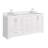72.25'' Double Bathroom Vanity with Carrara Quartz Top-94668827