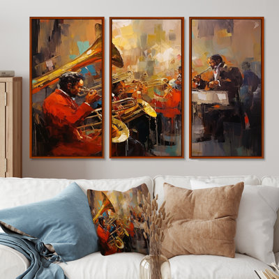 Ensemble d'art mural Orlane - Musicien